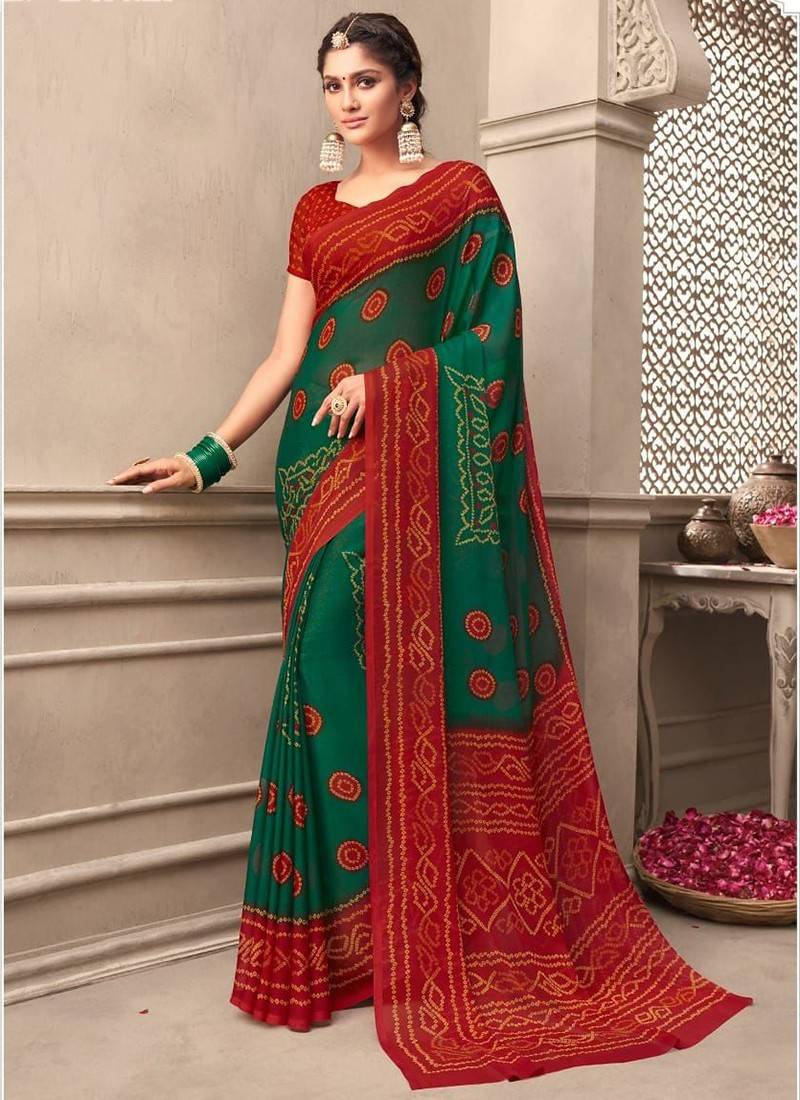 Formal Wear Border Brasso Saree, With blouse piece, 5.5 m (separate blouse  piece) at Rs 2100/piece in Dehradun