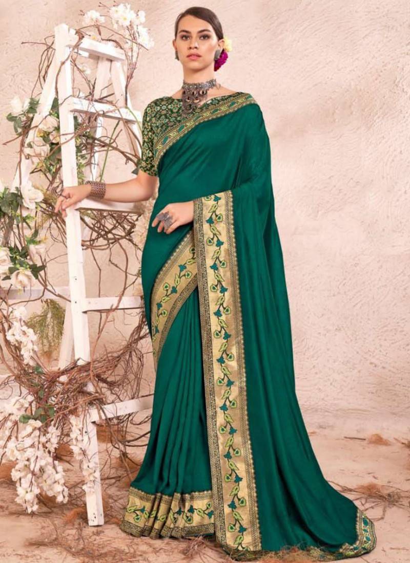 Bollywood New Style Wedding Fancy Saree Indian Designer Ethnic Satin Silk  Digital Printed Saree Exclusive Daily Wear Saree for Women - Etsy