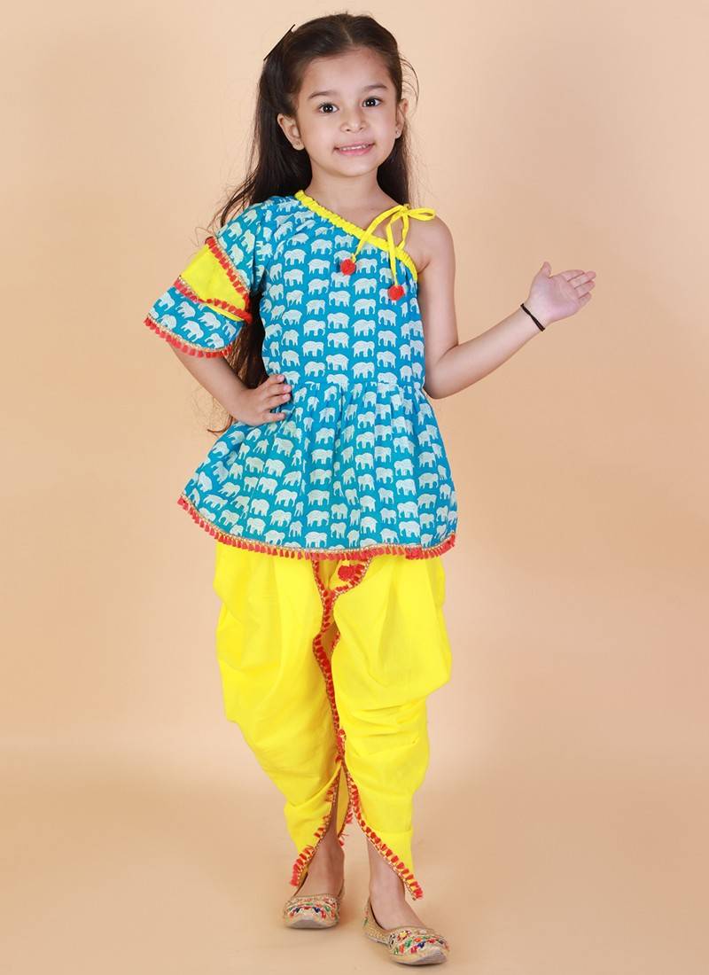 Indian Traditional Dress for Baby Girl Kids Kurti With Dhoti / Patiala Suit  Salwar Girl Wedding Wear/silk Fabric/ Ethnic Wear Clothing Gift - Etsy  Norway