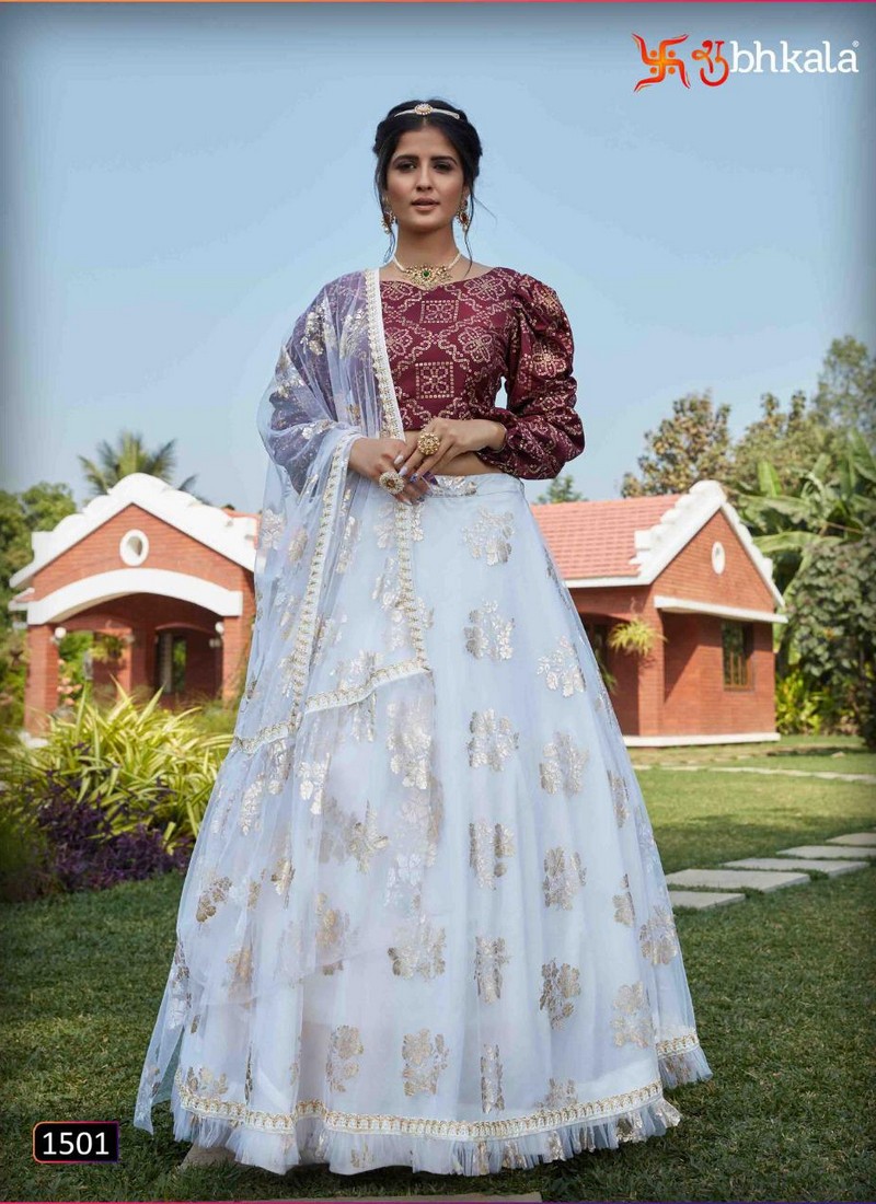 Indian Brocket Silk Designer Indo Western Lehenga Choli at Best Price in  Udaipur | Ravi Ranna