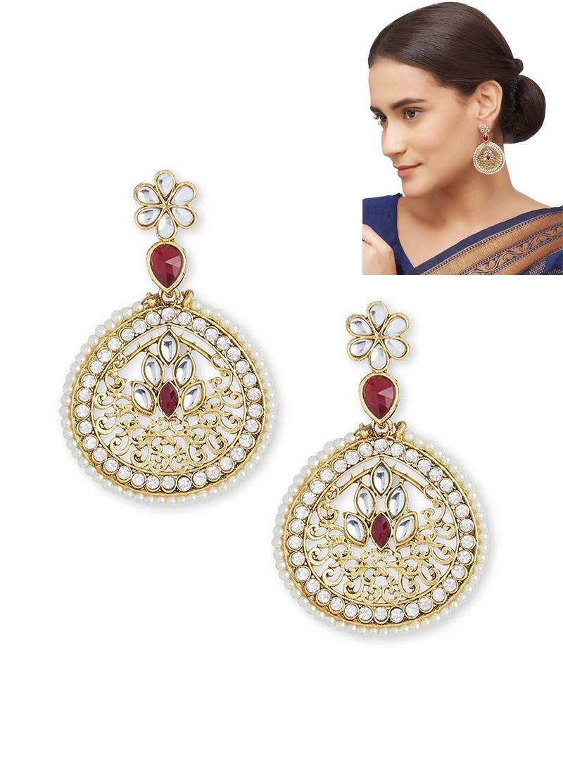 Latest Indian Earrings May 2021  Indian Jewelry Designs