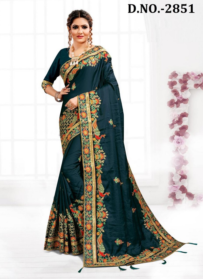 Buy Bridal Wear Zari Work Sarees Online for Women in Malaysia