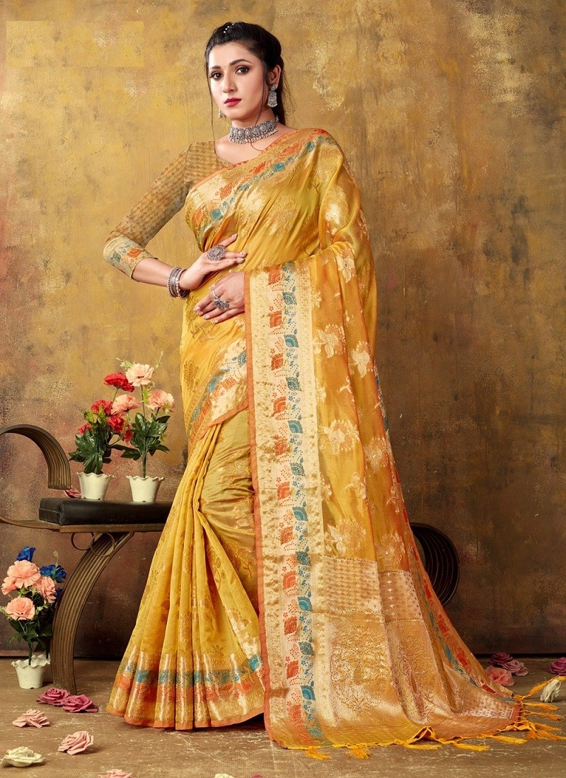 Kanika By Sangam Wedding Saree Catalog - The Ethnic World