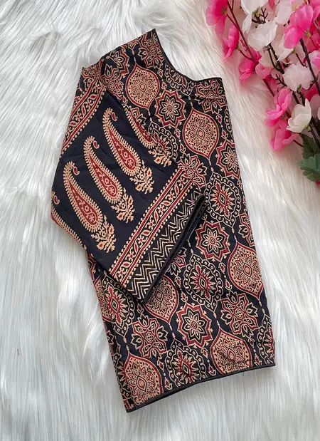 00012 By Ruhi Summer Special Cotton Printed Blouse Wholesale Online