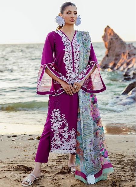 0121 Hazzel Rayon  Embroidered Pakistani Suit Wholesalers In Delhi
 Catalog