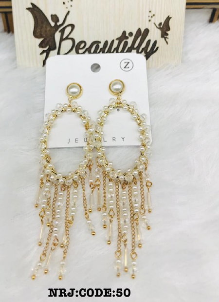 1 Designer Party Wear Antique Earrings Wholesale Market In Surat

