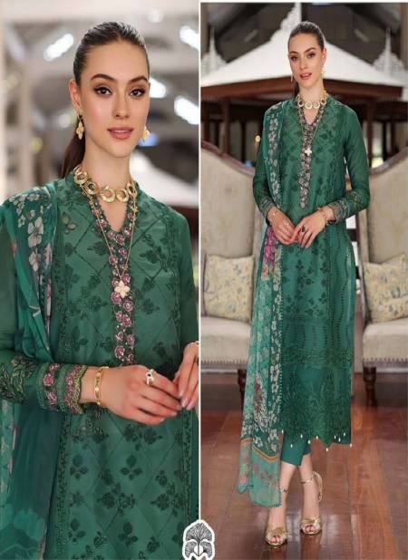 10309 Zaha Embroidery Cambric Cotton Pakistani Suits Orders In India