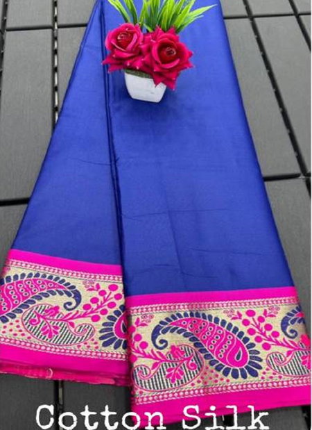 Janvi By Aab Cotton Silk Designer Saree Catalog