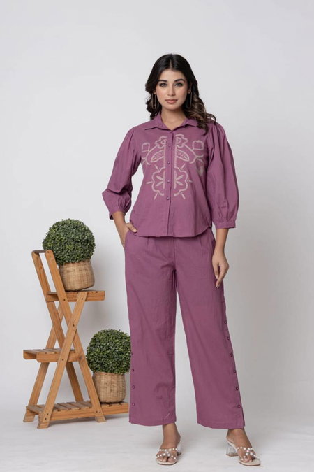 Naisha K 119 Cotton Casual Wear Co Ord Set Exporters In India