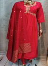 Virat Roman Silk Kurti With Bottom Dupatta catalog