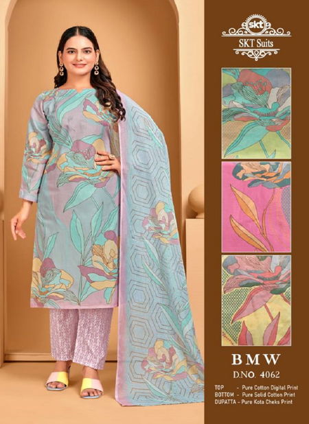 BMW By Skt Digital Printed Cotton Dress Material Suppliers In India Catalog