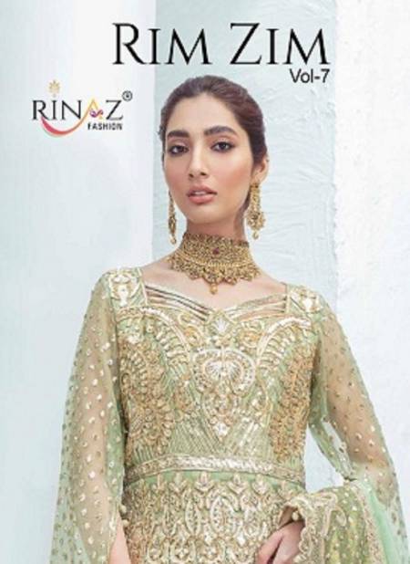 Rinaz Rim Zim 7 Latest Fancy Designer Heavy Wedding Wear Embroidery Pakistani Salwar Suits Collection

 Catalog