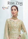 Rinaz Rim Zim 7 Latest Fancy Designer Heavy Wedding Wear Embroidery Pakistani Salwar Suits Collection

