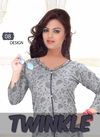 Trendy Twinkle Latest Fancy Designer Regular Casual Wear Straight Cut Designer Cotton Printed Kurtis Collection
