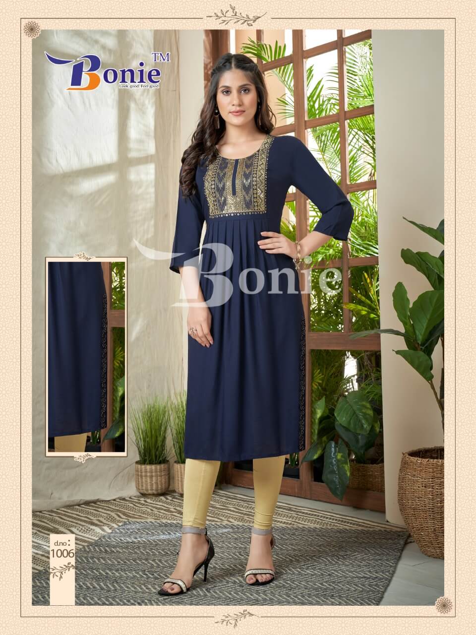 Bonie Zeal Nyra Cut Exclusive Wear Designer Wholesale Kurti Collection