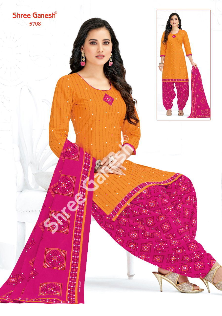 Shree Ganesh Panchi 7 Casual Daily Wear Ready Made Dress Material Collection