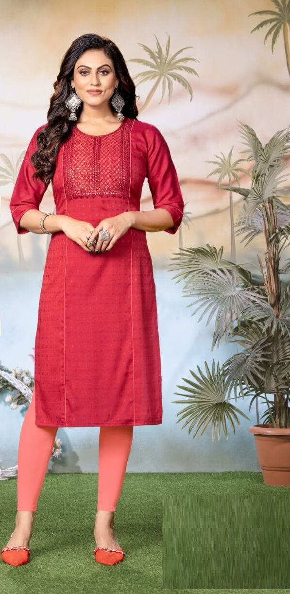 Hirwa Sejal Ethnic Wear Fancy Wholesale Kurti collection 