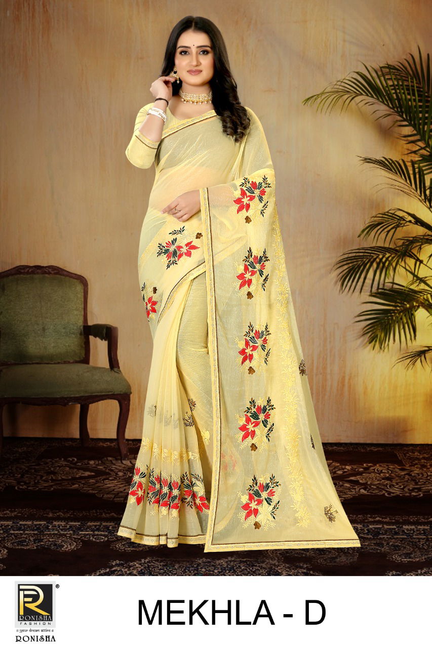 Ronisha Mekhla Exclusive Wear Wholesale Saree collection 