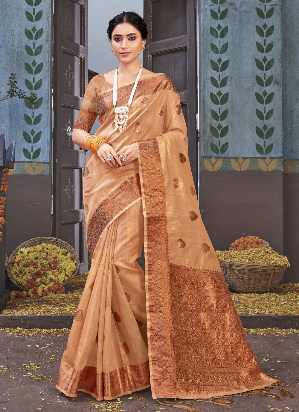 Sangam Padmini 2  Rich Pallu Wholesale Saree Collection	