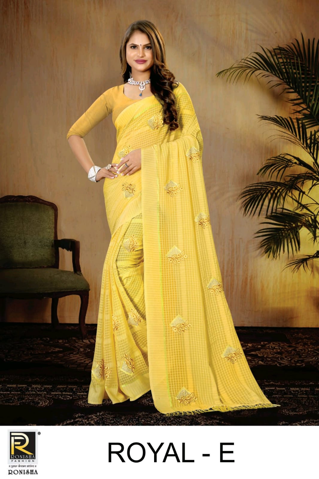 Ronisha Royal Fancy Wear Wholesale Saree Collection