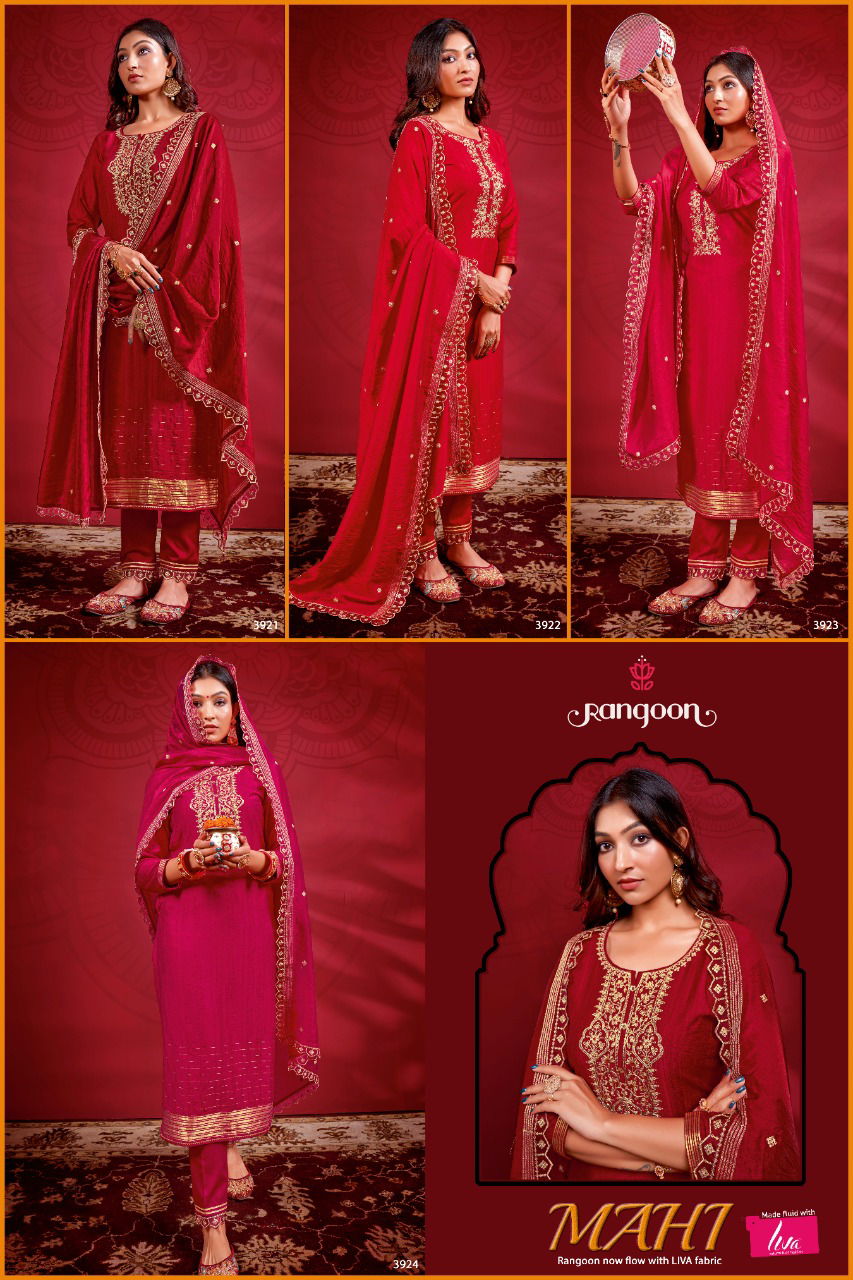 Rangoon Mahi Wholesale Suit Collection