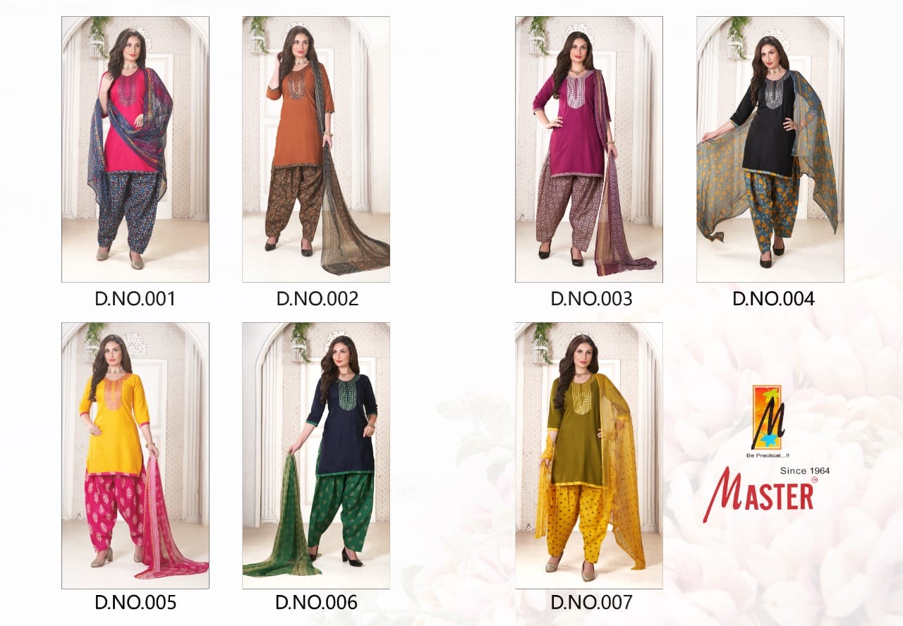 Master Frooti Kurti Patiyala With Dupatta Wholesale Dress Collection