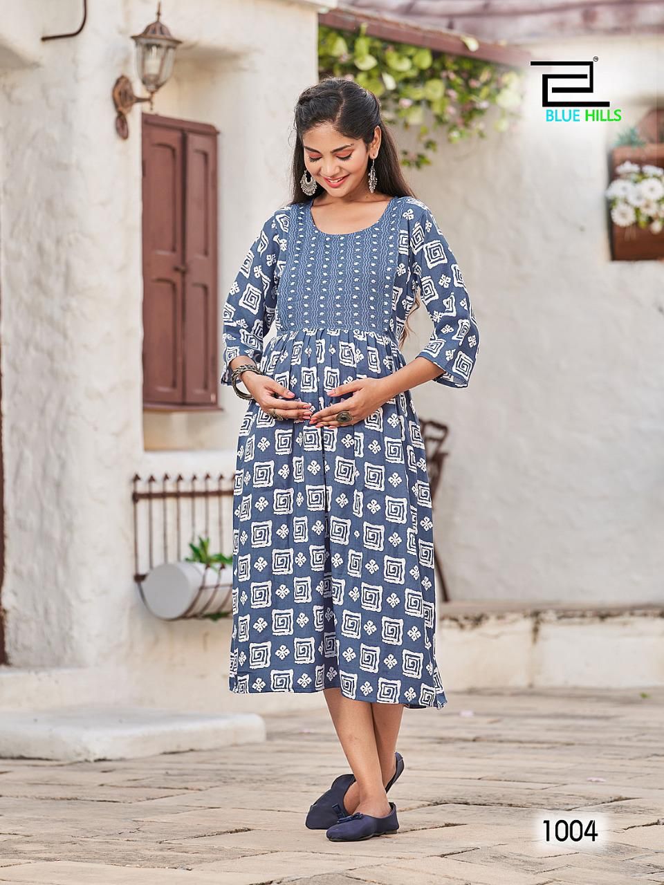 Blue Hills Good news Special Edition Feeding Wholesale Kurti Collection