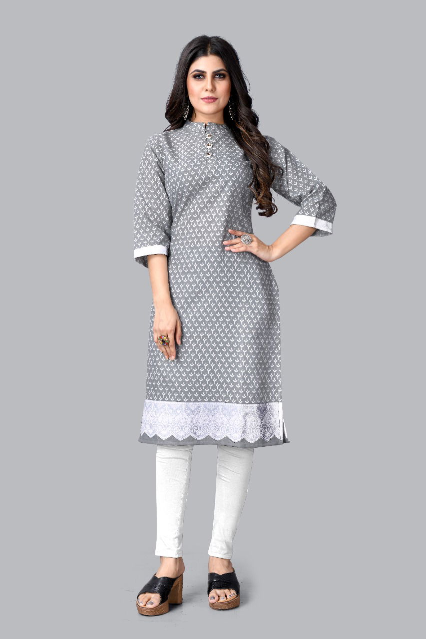 Shubh 14 Beautiful Daily Wear Wholesale Printed Kurtis Catalog