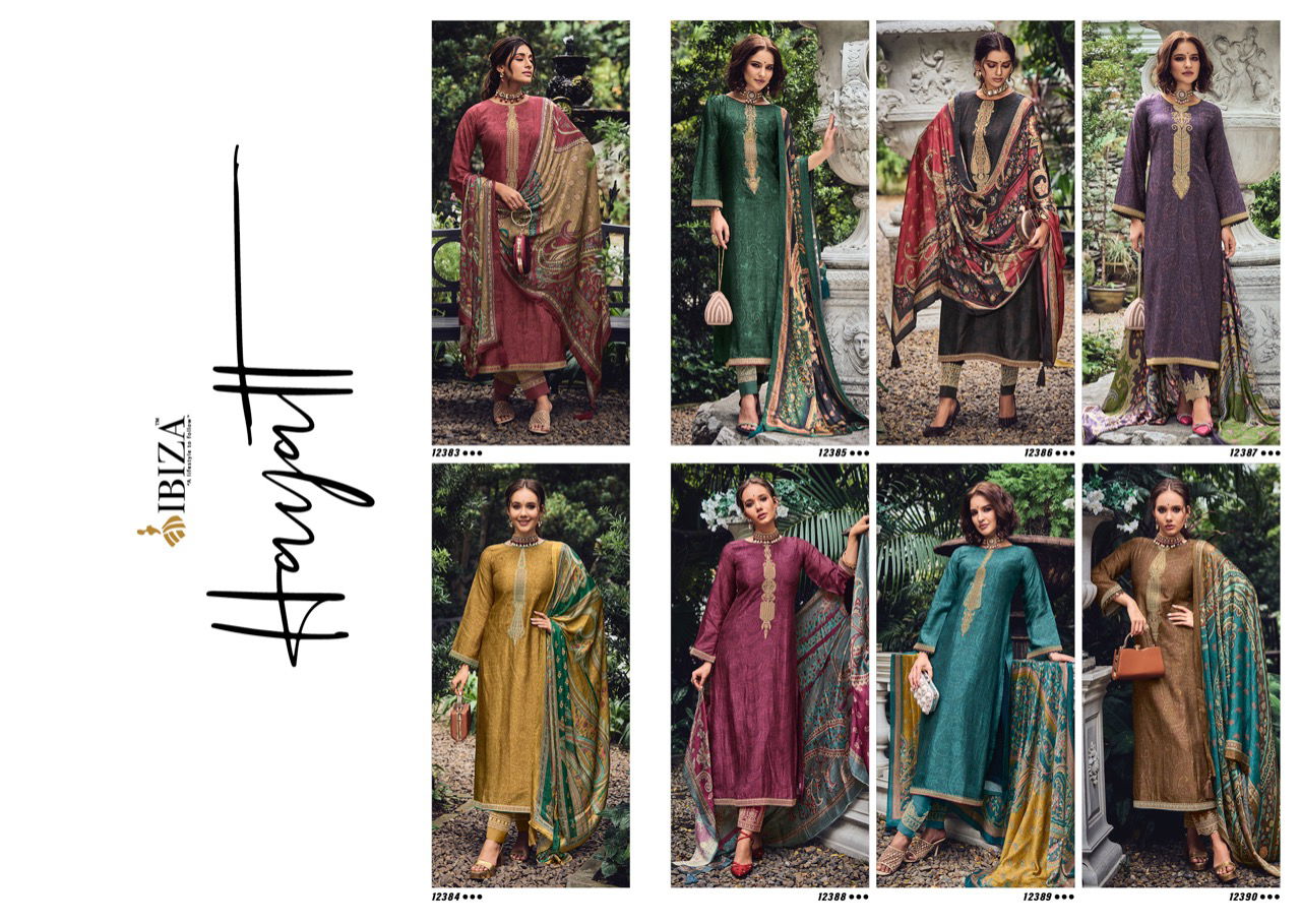 Ibiza Hayatt Exclusive Wear Wholesale Designer Salwar Suits Catalog