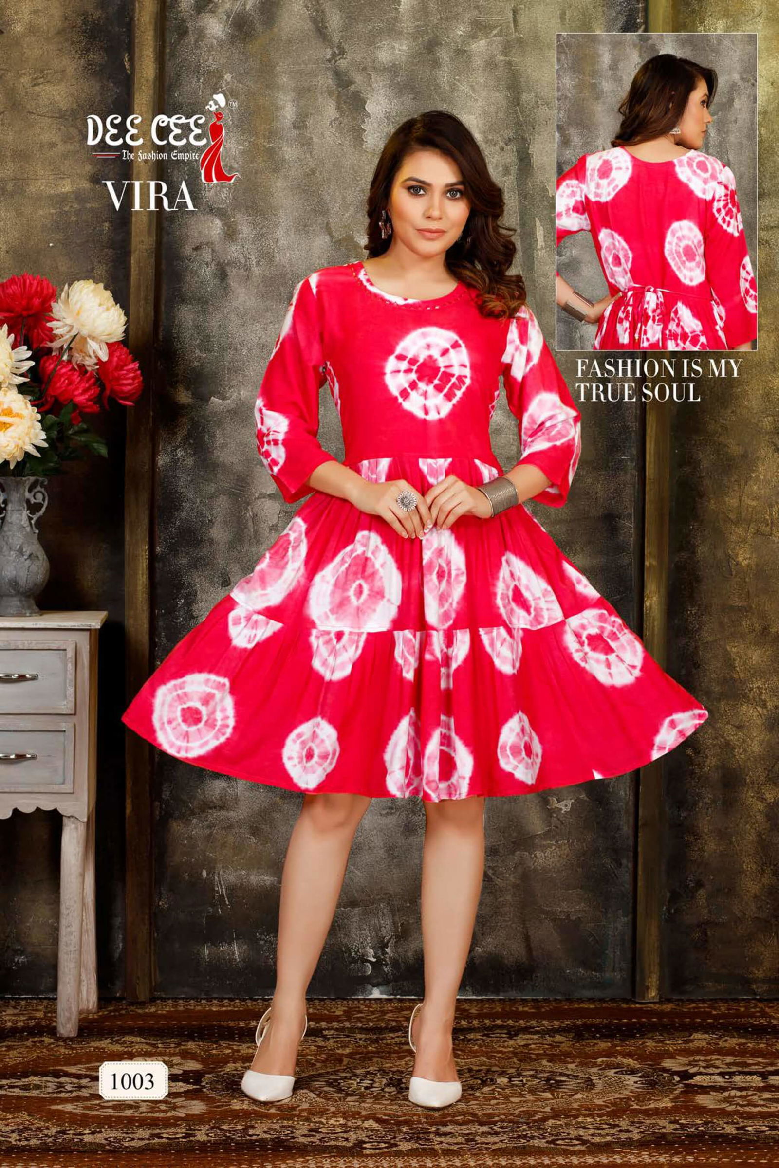 Deecee Vira Regular Wear Wholesale Printed Kurtis Catalog