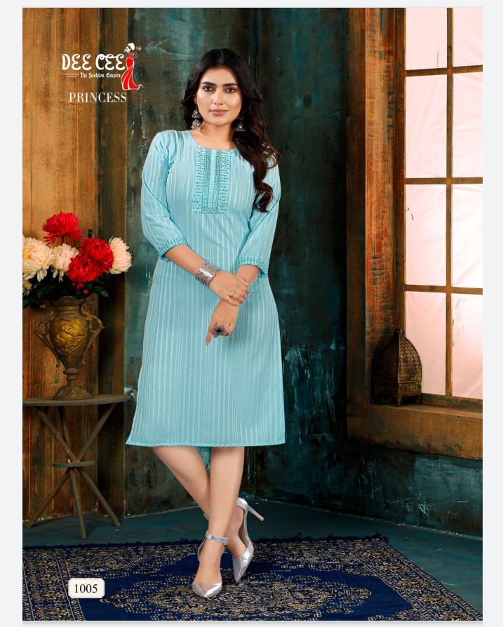 Deecee Princess Regular Wear Wholesale Designer Kurtis