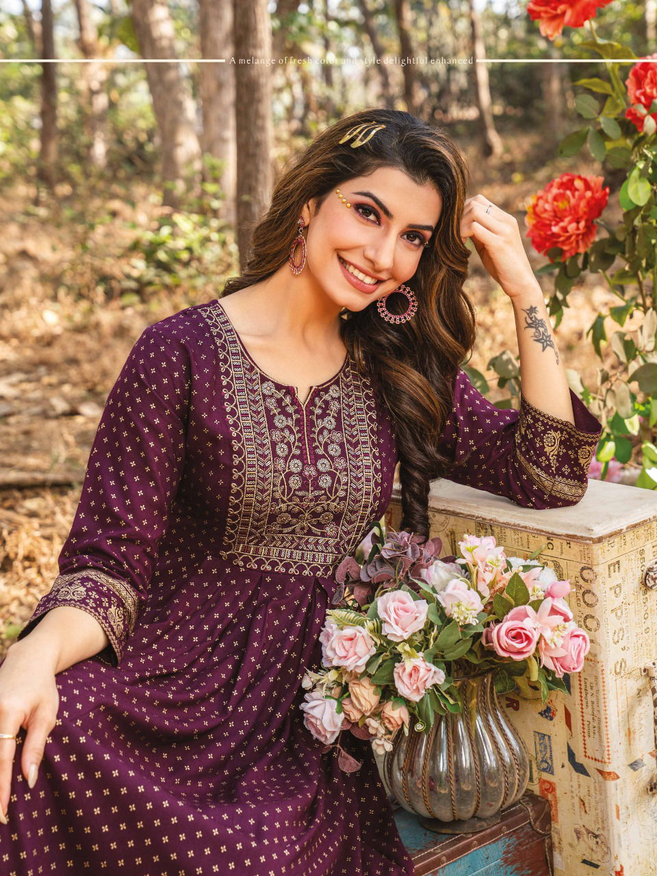 Heritage Saanjh Vol 3 Designer Wear Wholesale Designer Kurtis Catalog