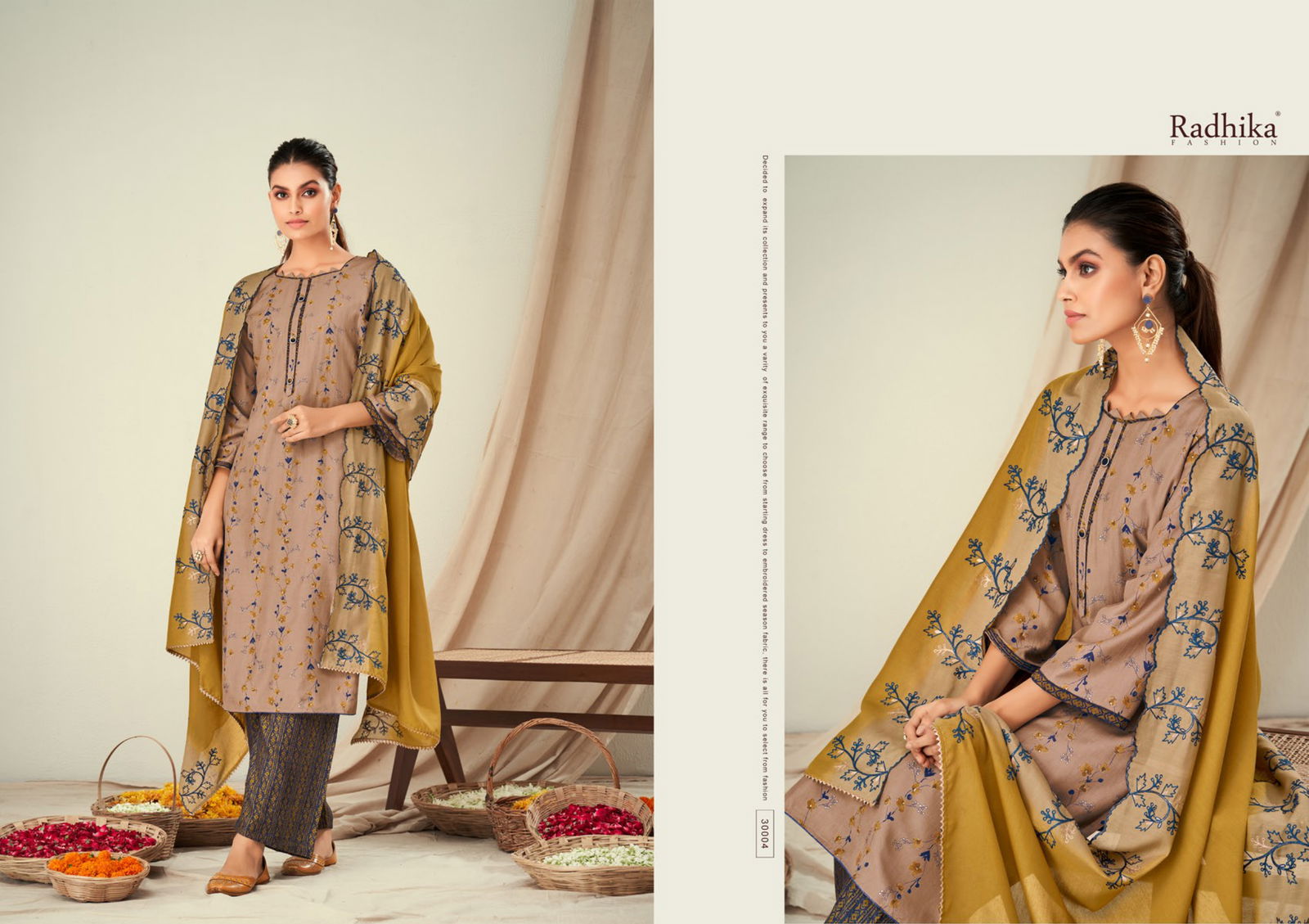 Radhika Bulbul Printed Designer Wear Wholesale Readymade Dress Catalog