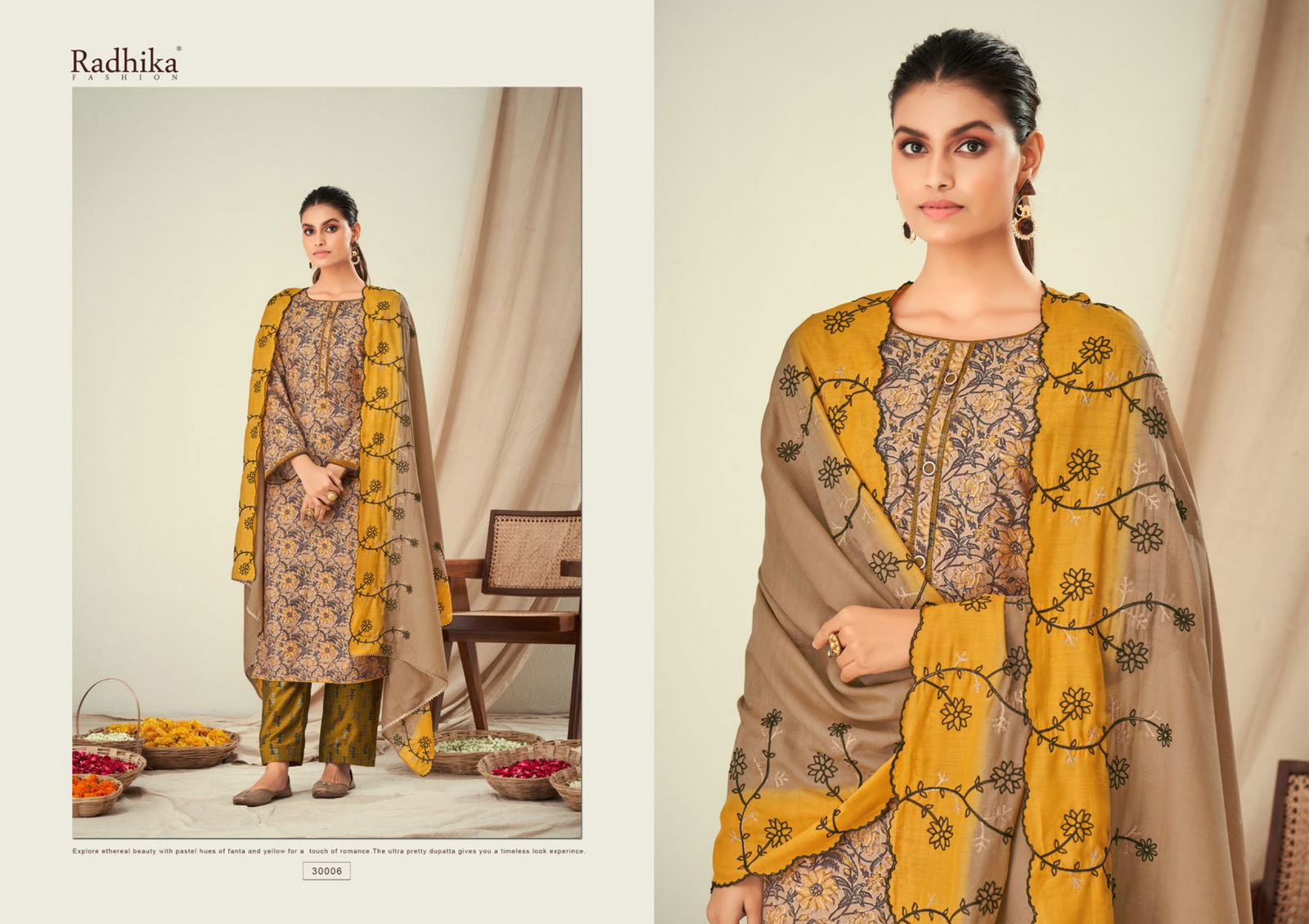 Radhika Bulbul Printed Designer Wear Wholesale Readymade Dress Catalog