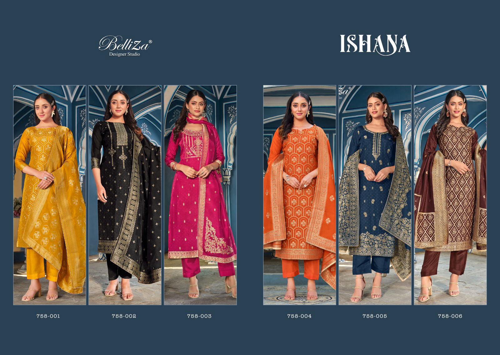 Belliza Ishana Fancy Festive Wear Wholesale Designer Salwar Suit Catalog