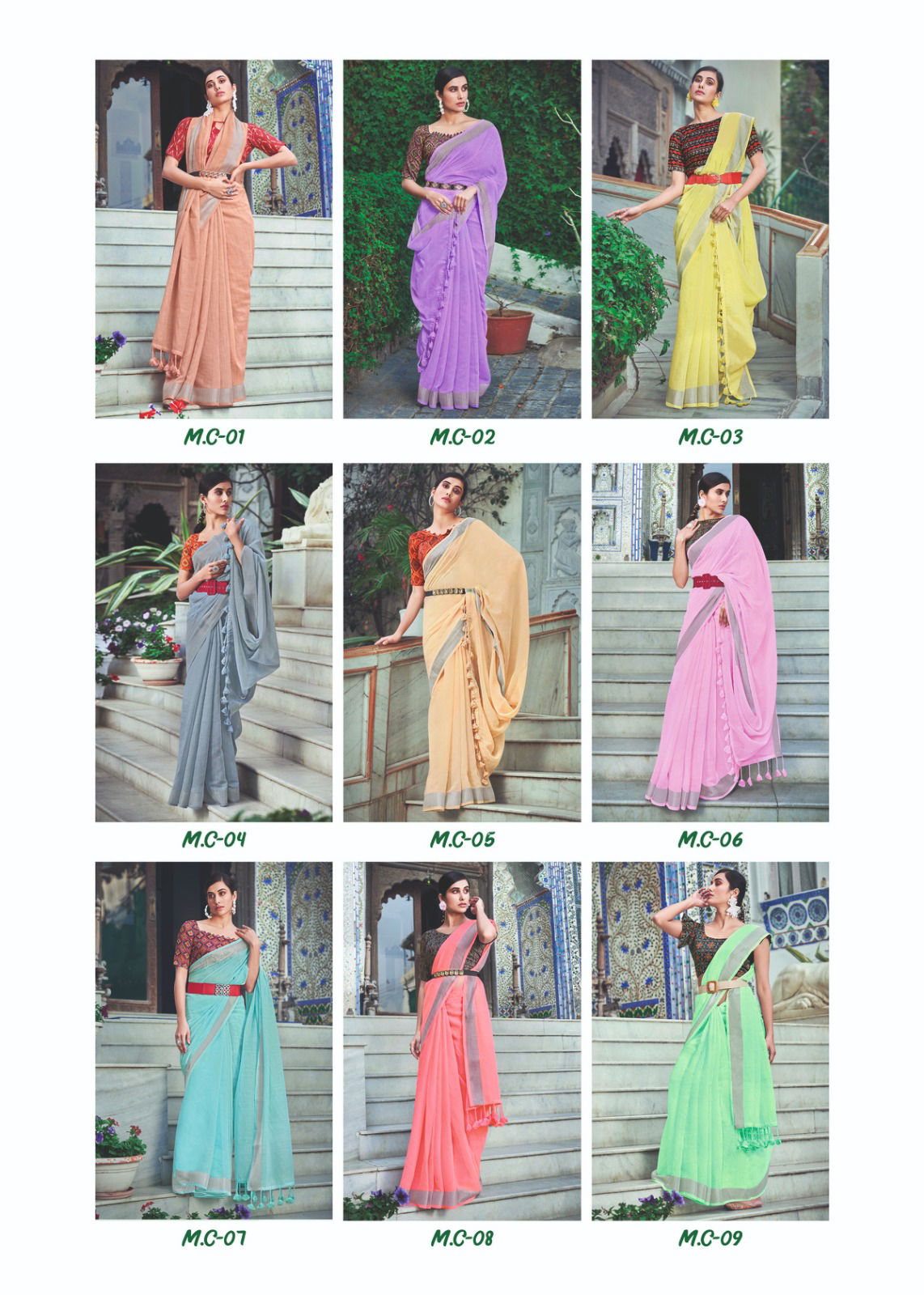 Shreyans Matkaus Wholesale Cotton Party Wear Sarees Catalog