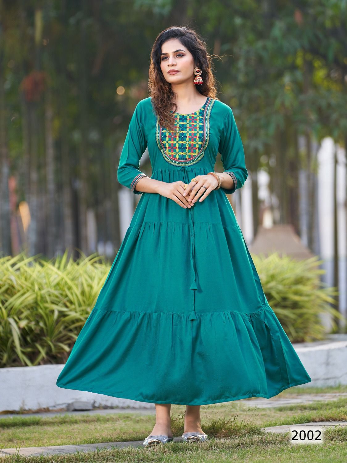 Blue Hills Sun Burn Wholesale Printed Anarkali Kurtis Catalog