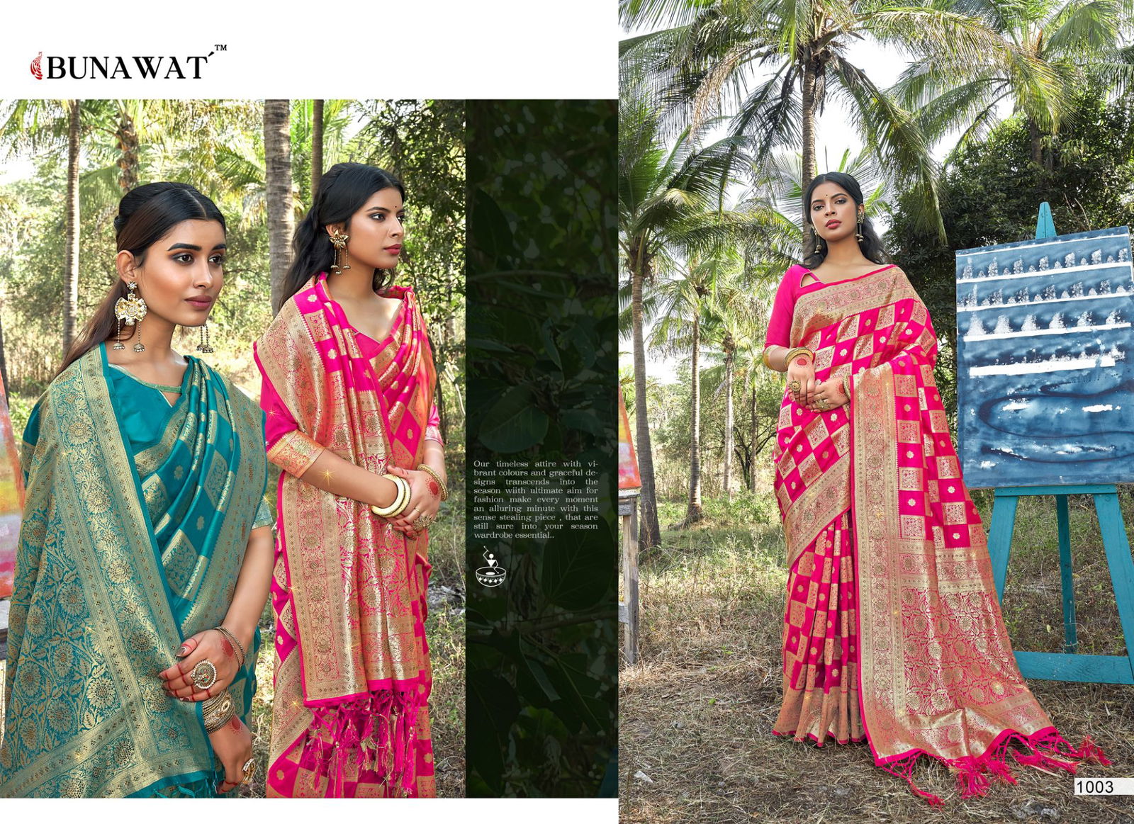 Bunawat Mrignyani Wholesale Designer Banarasi Silk Saree Catalog