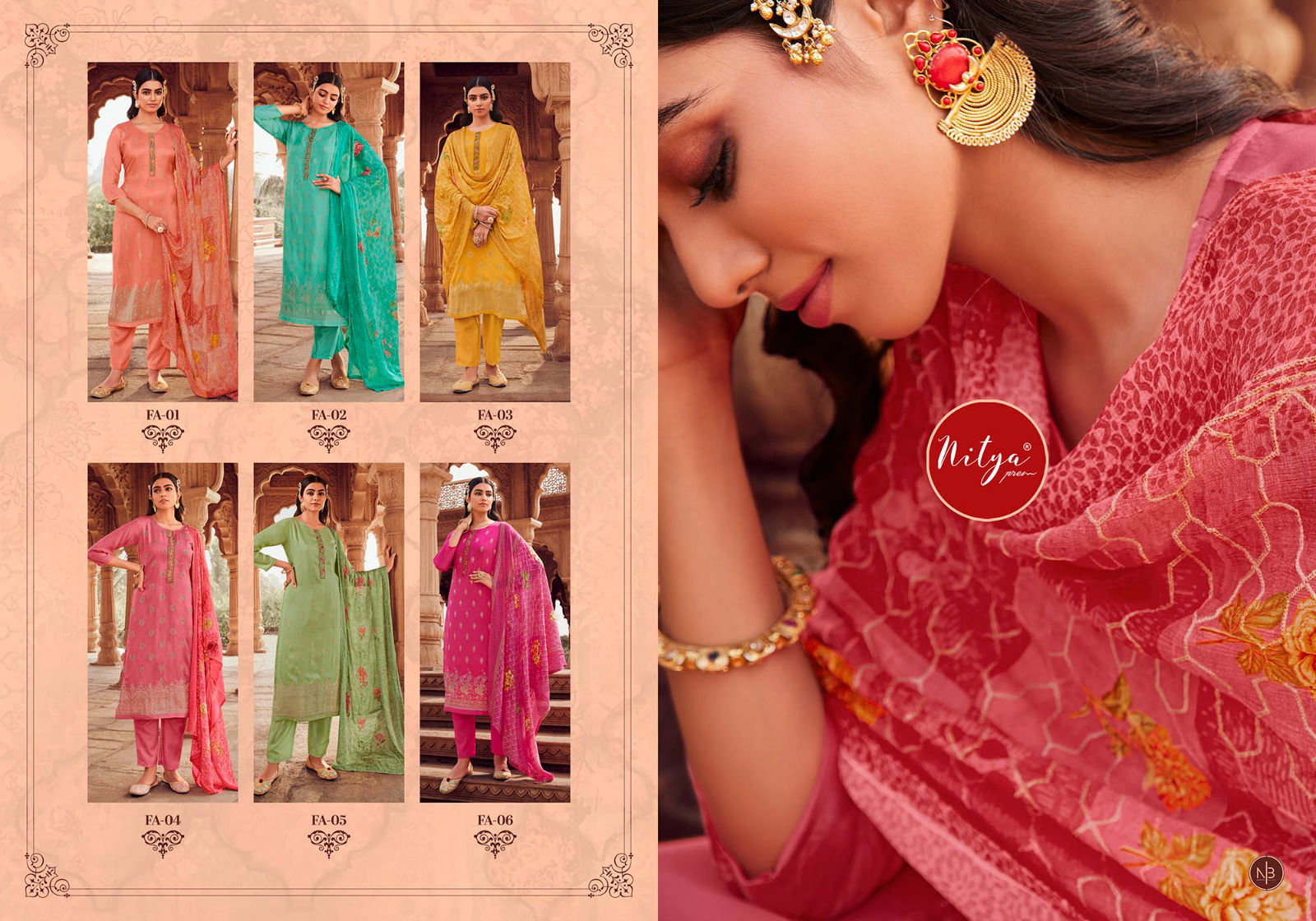 Lt Nitya Falak Wholesale Designer Salwar Suit Catalog