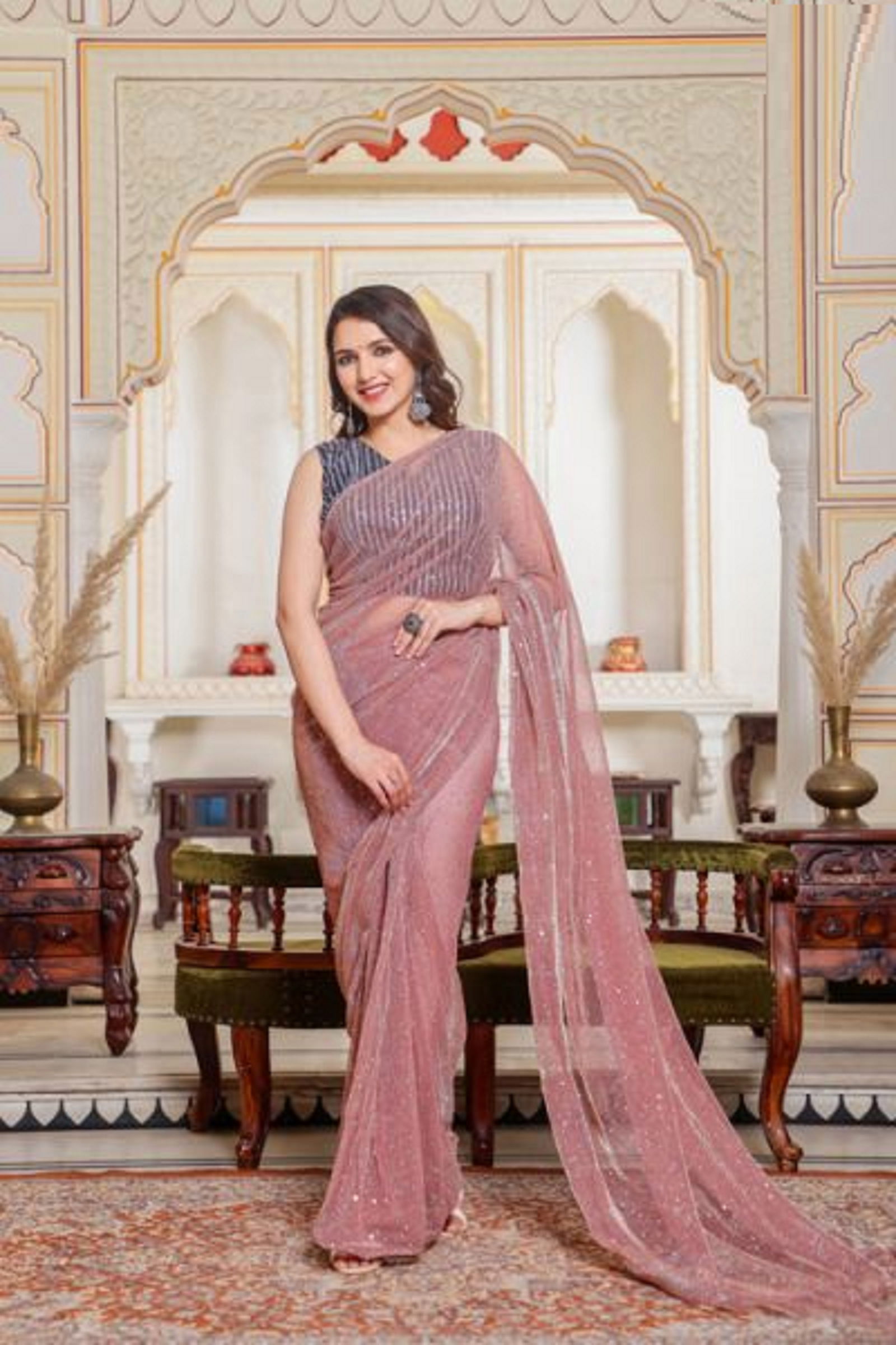 Aayaa Aaradhna Vol 6 Wholesale Party Wear Sarees Catalog