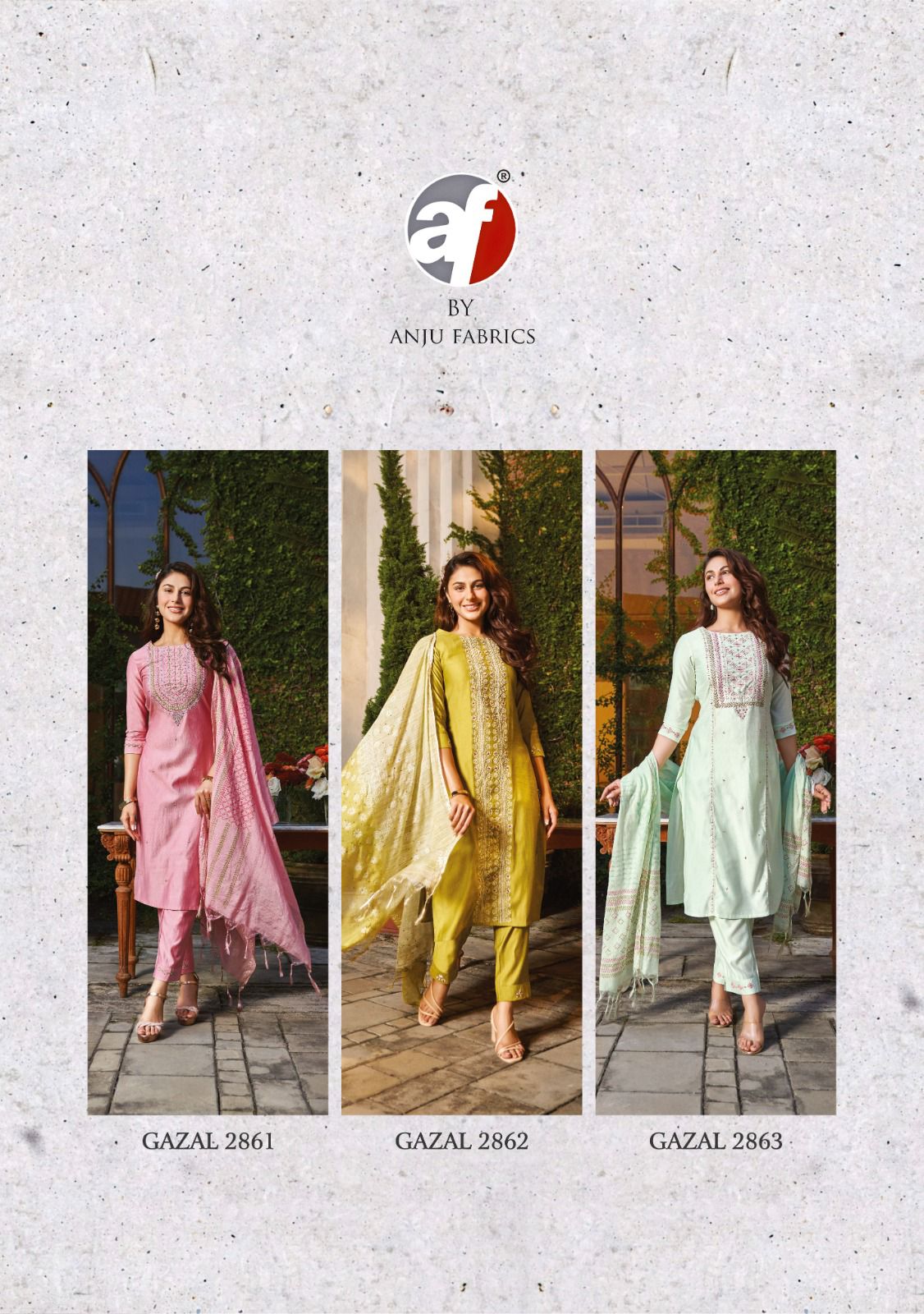 Af Gazal Vol 2 Fancy Wear Wholesale Readymade Suits