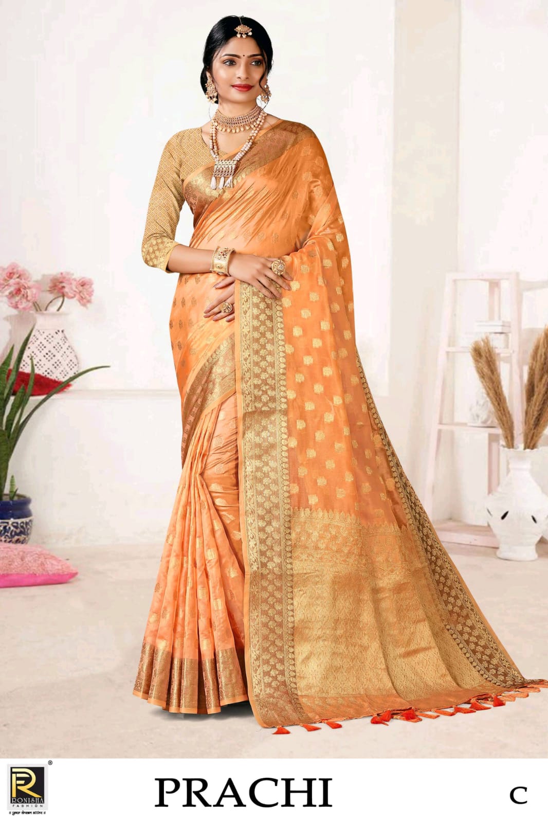 Ronisha Prachi Occasion Wear Wholesale Banarasi Silk Sarees