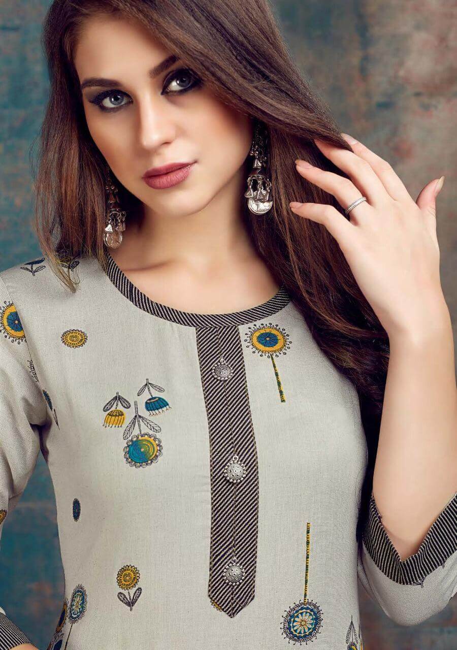 Vesh Veronica 001-008 Wholesale Printed Kurtis Catalog