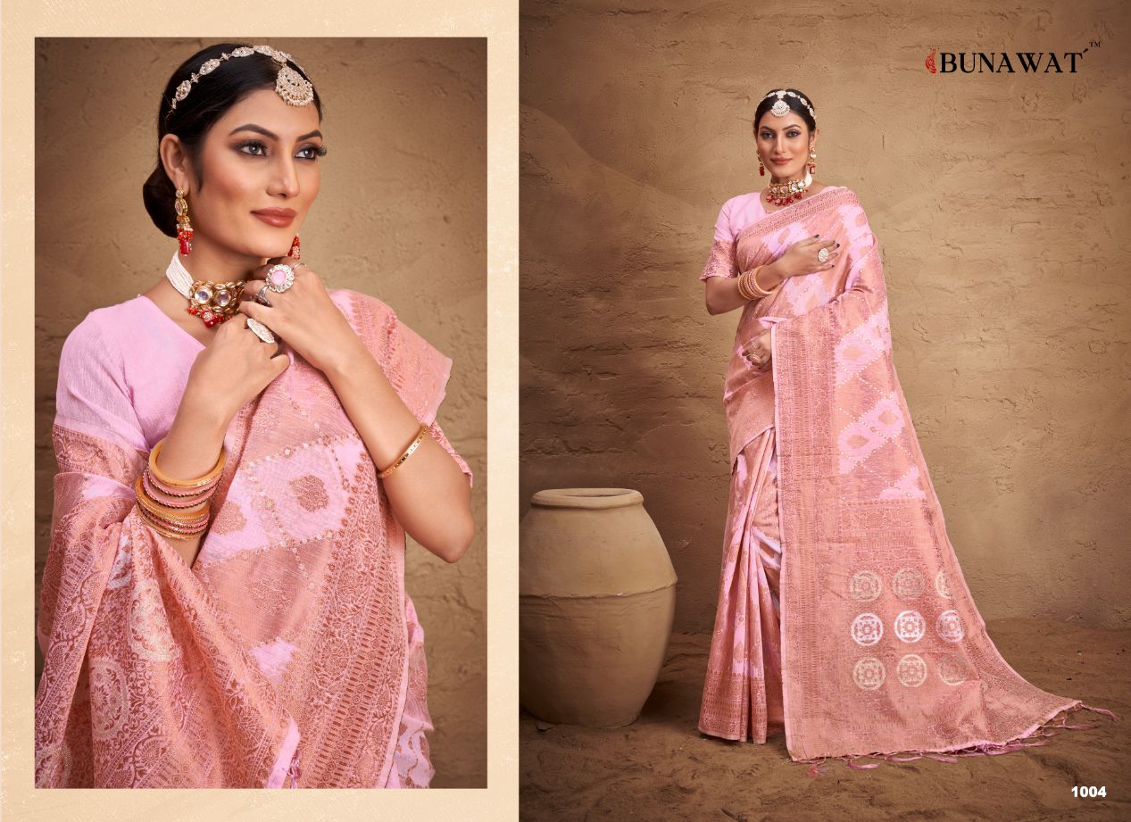 Bunawat Vibha Colors Wholesale Wedding Sarees Catalog