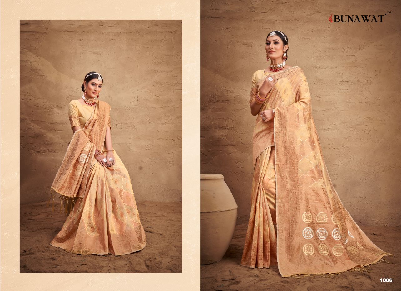 Bunawat Vibha Colors Wholesale Wedding Sarees Catalog