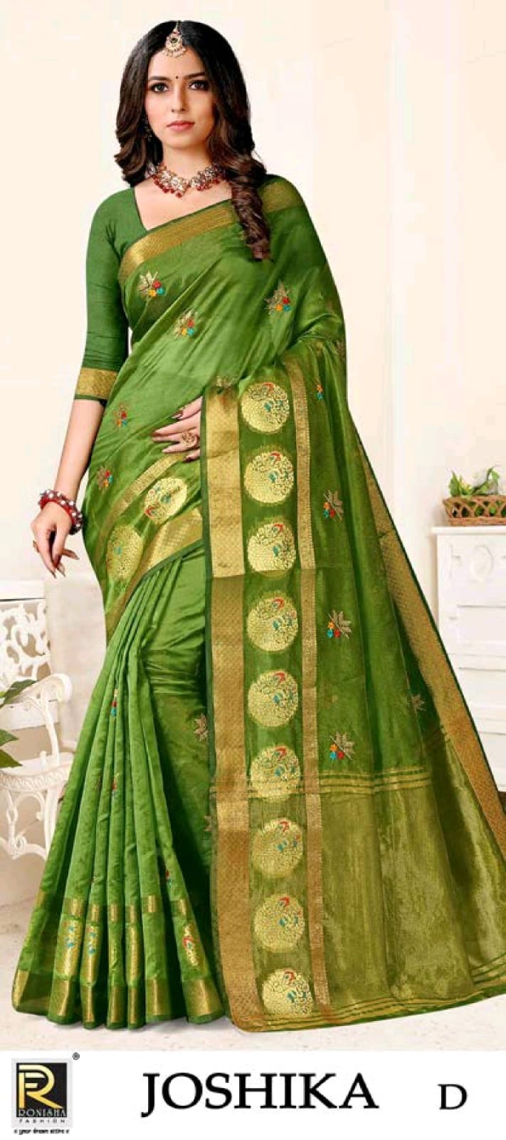 Ronisha Joshika Colors Wholesale Banarasi Silk Saree Catalog