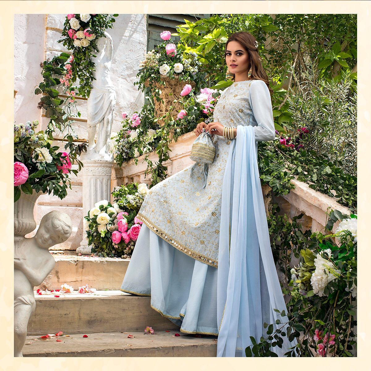 Glorious S 77 Size Set Sharara Suit Catalog