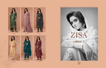 Zisa Rose 14331-14336 Designer Salwar Suits Catalog