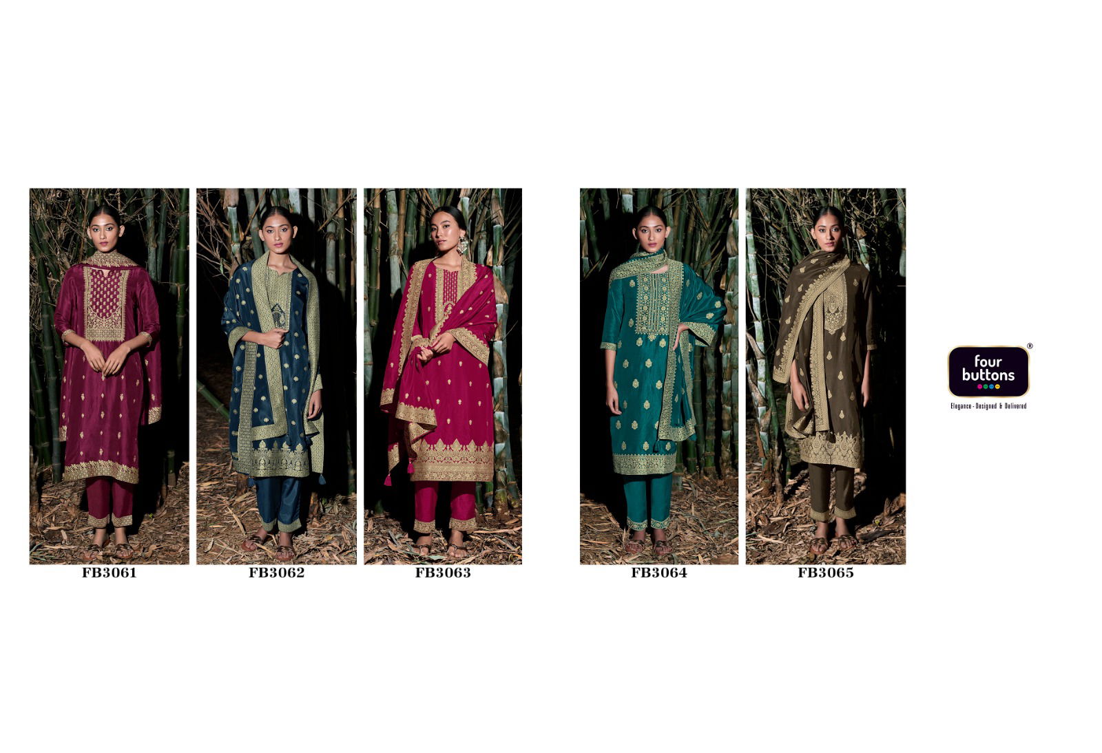 Seher By Four Buttons 3061-3065 Readymade Catalog