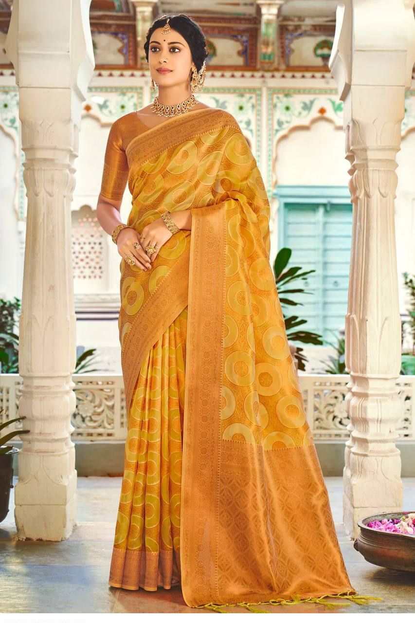 Mcazo Ethnic 554 Colors Banarasi Silk Sarees Catalog